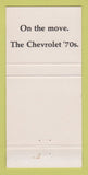 Matchbook Cover - Chevrolet Johannesen Adams Nyssa OR 30 Strike