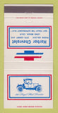 Matchbook Cover - Chevrolet Harbor Long Beach CA 30 Strike