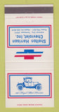 Matchbook Cover - Chevrolet Shelton Harrison Ashland City TN 30 Strike