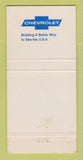 Matchbook Cover - Chevrolet Ipswich Motors SD 30 Strike