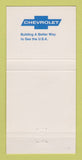 Matchbook Cover - Chevrolet Martin Bremen IN 30 Strike