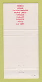 Matchbook Cover - 1971 Chevrolet Stull Dougherty Thurmont MD 30 Strike