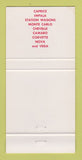 Matchbook Cover - 1971 Chevrolet HC Boyer Sunbury PA 30 Strike