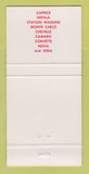Matchbook Cover - 1971 Chevrolet Lynn McConnellsburg PA 30 Strike