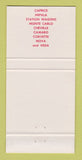 Matchbook Cover - 1971 Chevrolet Wheeler Marshfield WI 30 Strike