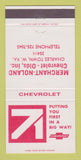 Matchbook Cover - 1971 Chevrolet Merchant Oldsmobile Charles Town WV 30 Strike