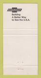 Matchbook Cover - Chevrolet Cooper Hobbs Portales NM 30 Strike