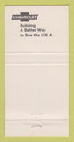 Matchbook Cover - Chevrolet Ricks Morgan Elizabethtown NC 30 Strike