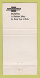 Matchbook Cover - Chevrolet Faucheux Gramercy LA 30 Strike