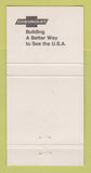 Matchbook Cover - Chevrolet Paul Stine Selinsgrove PA 30 Strike