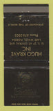 Matchbook Cover - Hugo Krave Cadillac Lake Wales FL WEAR 30 Strike