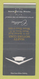 Matchbook Cover - Marty Motors Cadillac Mount Kisco NY 30 Strike