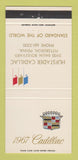 Matchbook Cover - Hufstader Cadillac Pittsburgh PA 1967 30 Strike