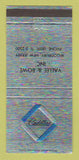 Matchbook Cover - Vallee and Bowe Cadillac Woodbury NJ 30 Strike