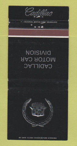 Matchbook Cover - Cadillac Motor Car Division 30 Strike