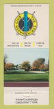 Matchbook Cover - Springhaven Club Golf Wallingford PA 30 Strike
