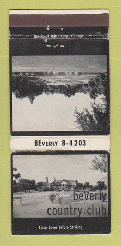 Matchbook Cover - Beverly Country Club WEAR 30 Strike