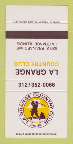 Matchbook Cover - La Grange Country Club IL 30 Strike