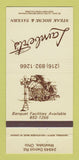 Matchbook Cover - Lambert's Restaurant Steak Westlake OH 30 Strike