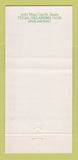 Matchbook Cover - Oaks Country Club Tulsa OK 30 Strike