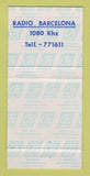 Matchbook Cover - Rincon Del Bucanero Puerto La Cruz Venezuela? 30 Strike