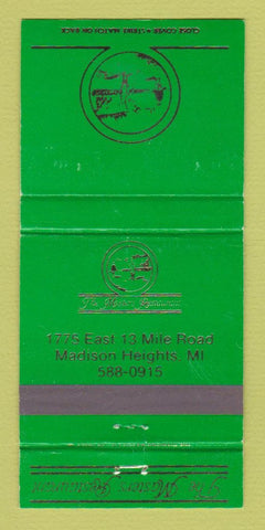 Matchbook Cover - The Masters Restaurant Madison Hieghts MI 30 Strike