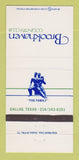 Matchbook Cover - Brookhaven Country Club Dallas TX 30 Strike