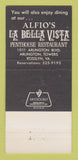 Matchbook Cover - Alfio's La Trattoria Washington DC restaurant 30 Strike