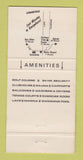 Matchbook Cover - Lemontree Golf Lakeside Apartments Belleville MI 30 Strike