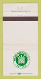 Matchbook Cover - Meadowbrook Country Club Racine WI 30 Strike