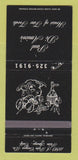 Matchbook Cover - Paul Di Amico's Restaurant Palm Springs CA 30 Strike