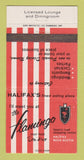 Matchbook Cover - Flamingo Restaurant Halifax NS WEAR 30 Strike