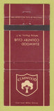 Matchbook Cover - Elmwood Country Club White Plains NY WEAR 30 Strike
