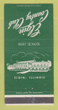 Matchbook Cover - Elgin Country Club IL 30 Strike