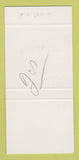 Matchbook Cover - George's Villa Restaurant Orangeville ON SAMPLE 30 Strike