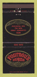 Matchbook Cover - Fournou's Ovens San Francisco CA 30 Strike