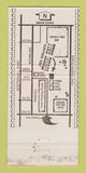 Matchbook Cover - Jed Nolan's Music Hall Scottsdale AZ WEAR 30 Strike