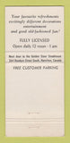 Matchbook Cover - Golden Garter Hamilton ON Restaurant WEAR 30 Strike