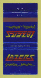 Matchbook Cover - Lazers San Antonio TX WEAR 30 Strike