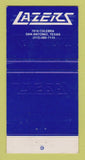 Matchbook Cover - Lazers San Antonio TX WEAR 30 Strike
