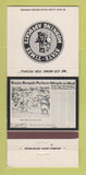 Matchbook Cover - State Times Newspaper Baton Rouge LA LSU Football 30 Strike