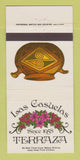 Matchbook Cover - Las Casuelas Terraza Palm Springs CA Rancho Mirage 30 Strike