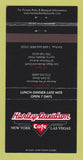 Matchbook Cover - Harley Davidson Cafe New York City Motorcycles 30 Strike