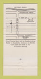 Matchbook Cover - La Guardia Italian Restaurant Windsor ON 30 Strike