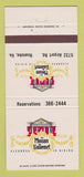 Matchbook Cover - La Maison de Gourmet Restaurant Roanoke VA 30 Strike