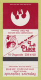 Matchbook Cover - La Place Restaurant L'Esplanade Ottawa ON 30 Strike