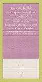 Matchbook Cover - Las Hadas Mexican Restaurant Northridge CA 30 Strike