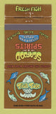 Matchbook Cover - Fish Tale Restaurant Long Beach San Clemente CA WEAR 30 Strike