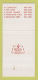 Matchbook Cover - Monroe Golf Club Pittsford NY 30 Strike