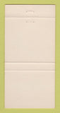Matchbook Cover - Ted Cole Commissioner Election 30 Strike